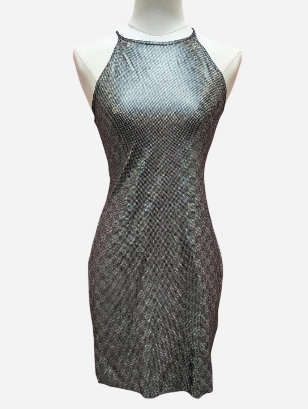 90s/Y2K Lenticular Optical Illusion Crossback Dress‼️Open to Offers